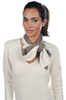 Cashmere & Yak accessories scarves mufflers luvo pristine natural grey 164 x 26 cm